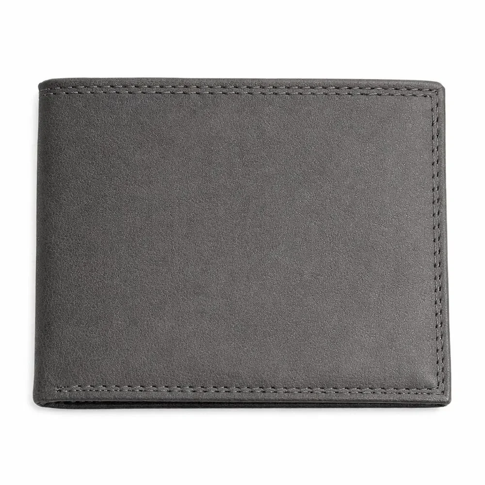 Texas Longhorn Leather Bifold Wallet NCAA Mens College Football Fan Gift Slim ID
